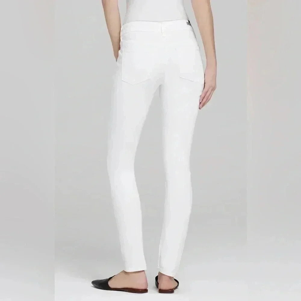 Citizens of Humanity Women's Arielle Mid Rise Slim Fit Jeans Size 28 White - Picture 3 of 10